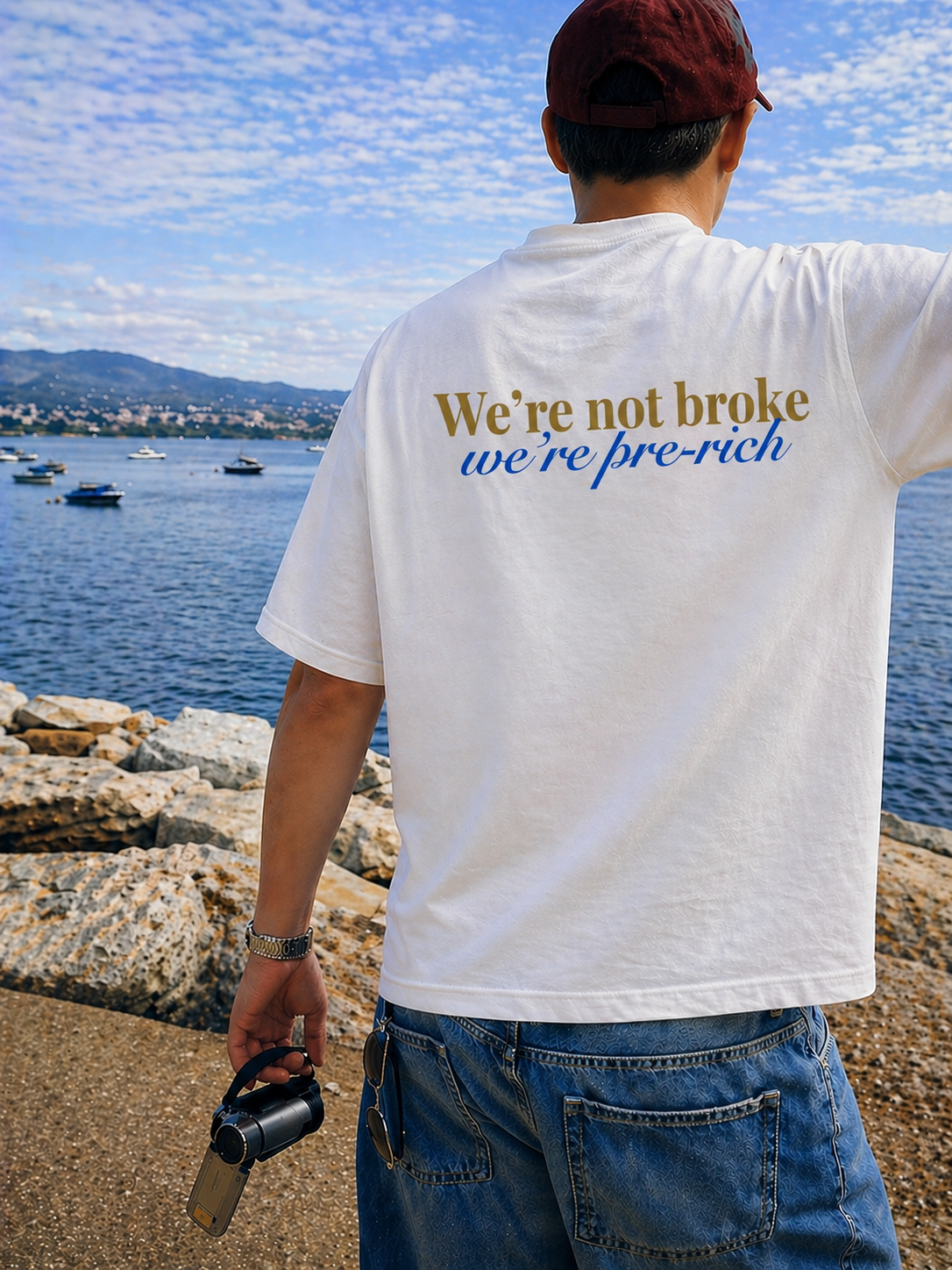 occhio, we're not broke, we